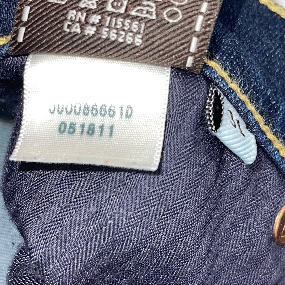 7 for all Mankind Josefina Skinny Boyfriend Jeans NWOT - Picture 9 of 16